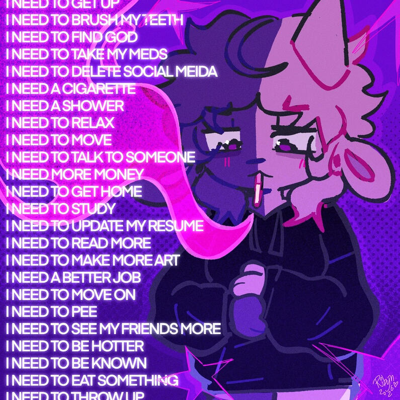 needs - digital; collage; feb 26'